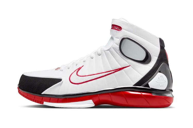 Bumabalik ang Nike Air Zoom Huarache 2K4 sa klasikong “White/Varsity Red”