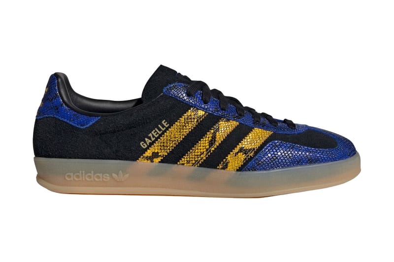 adidas binibigyang-buhay muli ang Gazelle Indoor “Snakeskin” gamit ang suwede at reptile-skin na look na swak sa terrace
