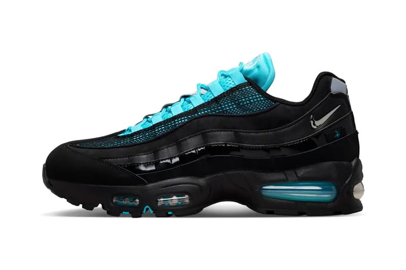 Dumating na ang Stealthy “Scorpion” Nike Air Max 95 Big Bubble sa Black at Gamma Blue