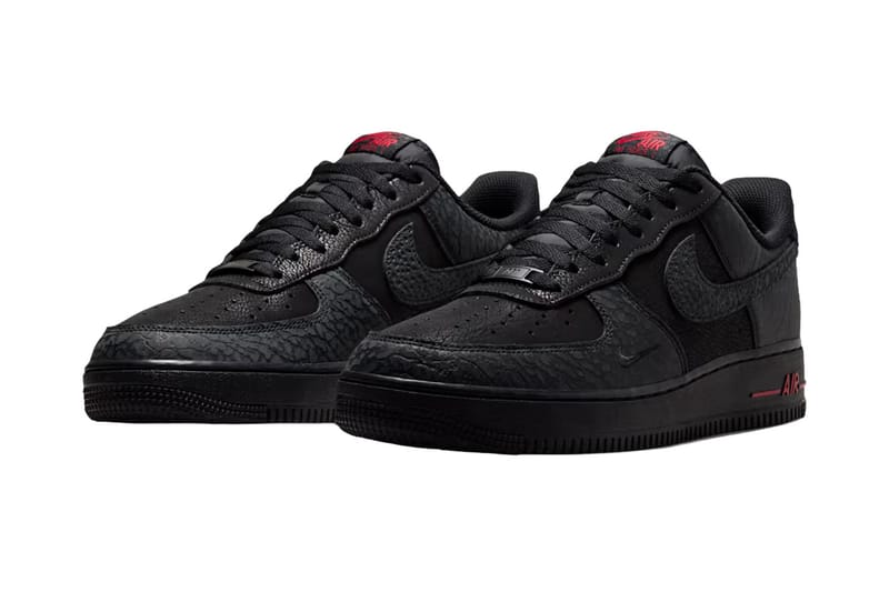 Itong Nike Air Force 1 Low “What The” Pinaghalo ang Safari, Elephant Print at Jewel Eye Branding sa Isang All‑Black Na Disenyo