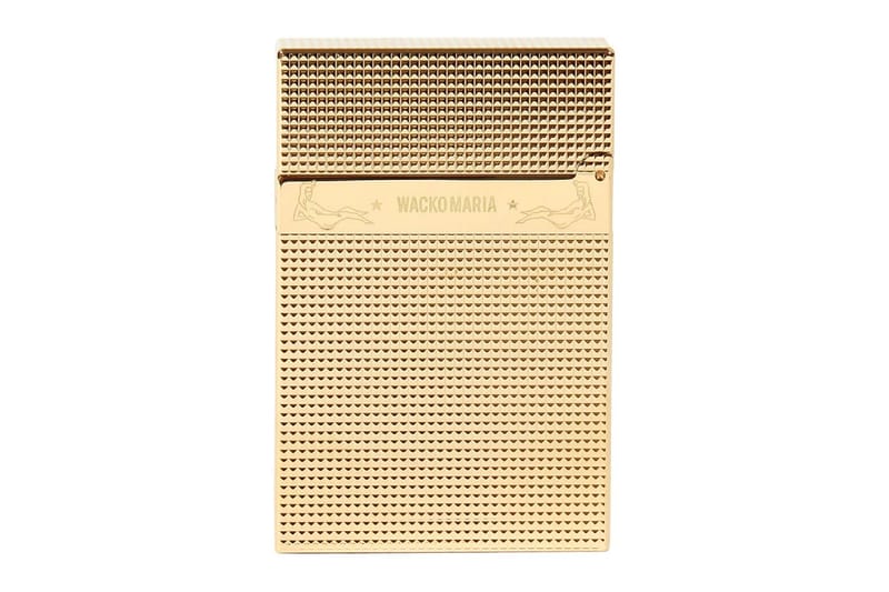 S.T. Dupont at WACKO MARIA Ligne2 Small Lighter: Gold & Silver Collab na 25 Piraso Lang