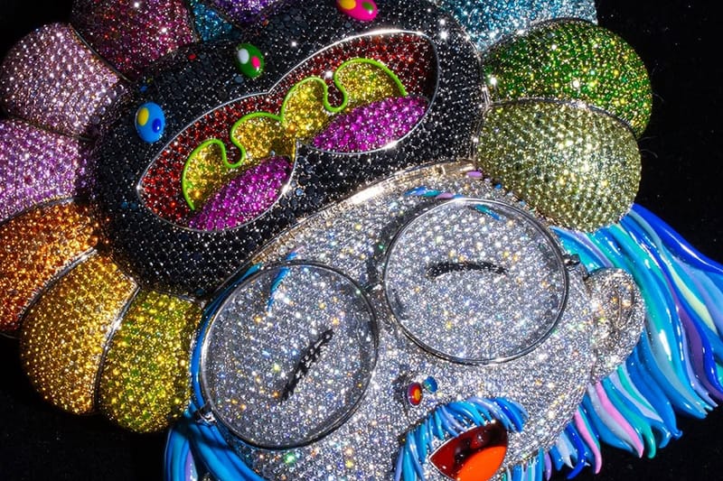 Alex Moss Gumawa ng One-of-One “Self Portrait” Diamond Chain para kay Takashi Murakami