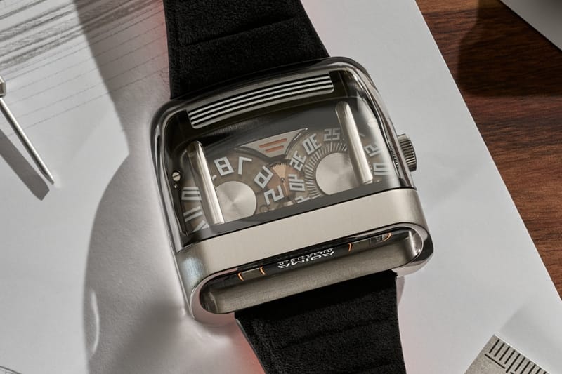 Pinalitan ng AMIDA Digitrend OSII ang Bakal ng Full Sapphire Hood sa Bagong High-Tech Timepiece