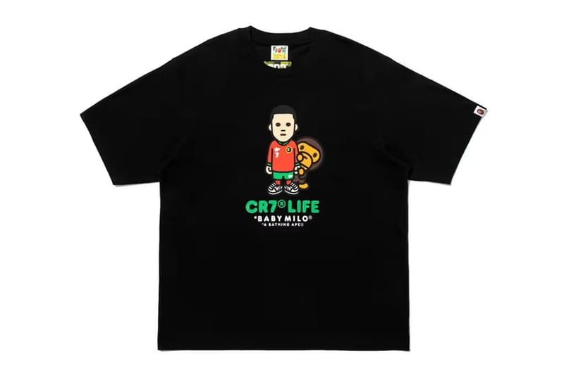 BAPE at Cristiano Ronaldo CR7 LIFE Ipinakikilala ang Summer Baby Milo T‑Shirts