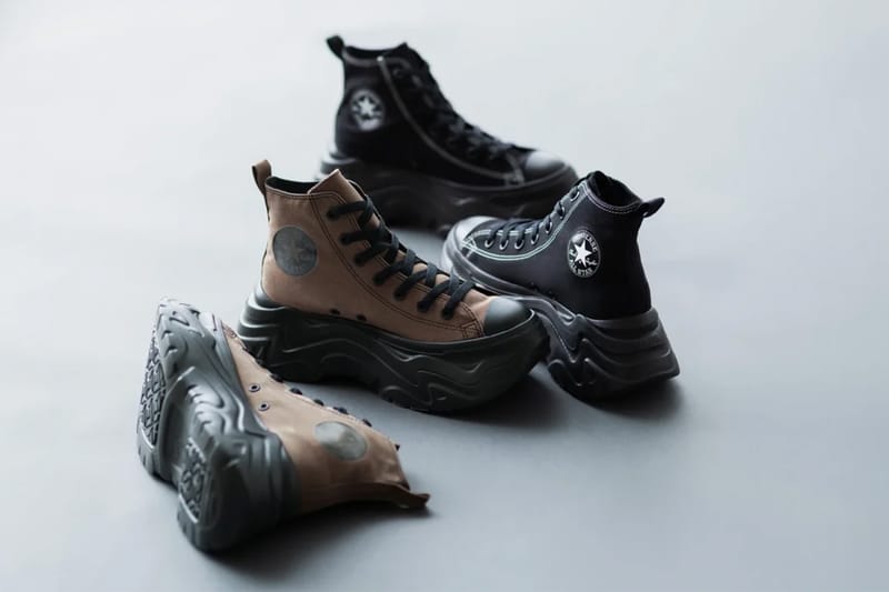 Converse All Star Cityhike Hi “Black” at “Brown”