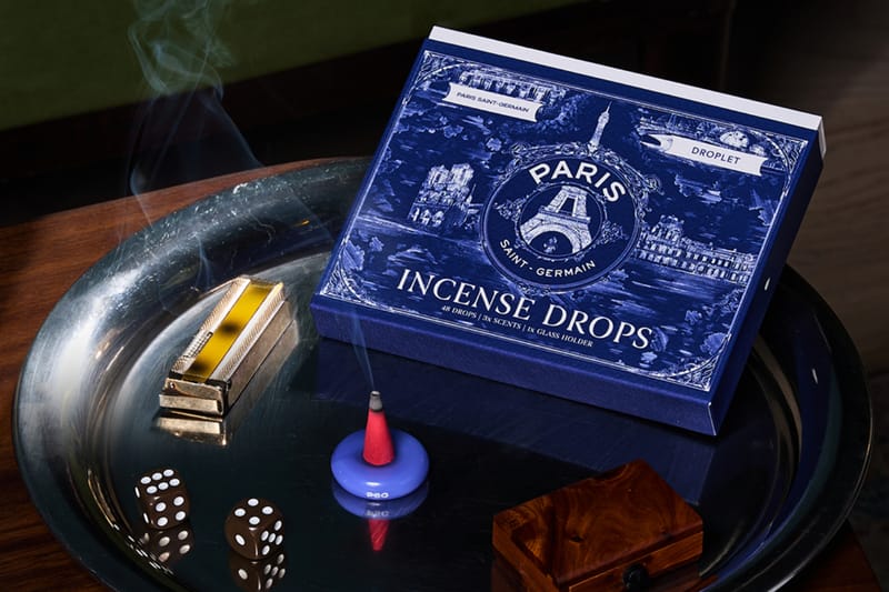 Isinasalin ng Paris Saint-Germain x Droplet Incense Set ang Paris sa Tatlong Limitadong Halimuyak
