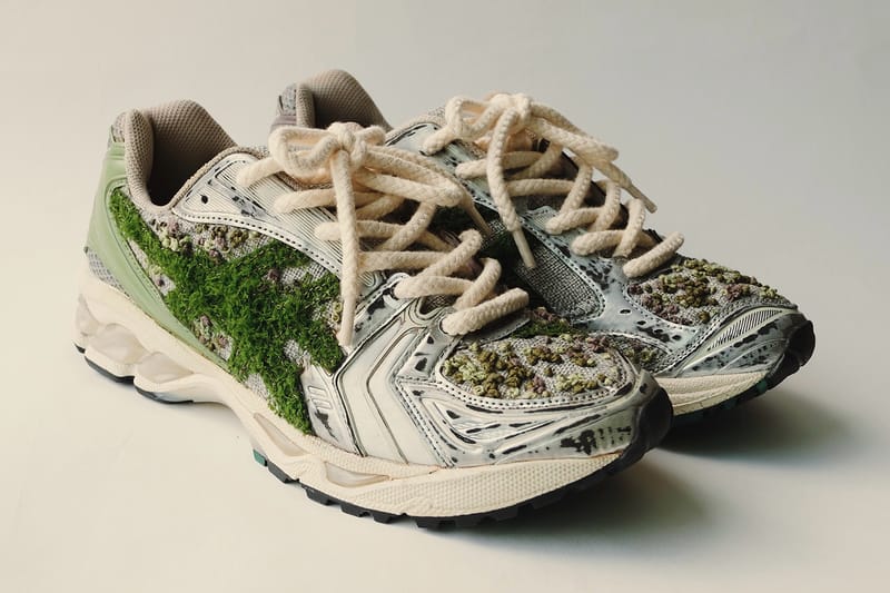 Mas Malapit na Pagtingin sa Custom na ASICS GEL-KAYANO 14 “MOSS” ni ANT KAI
