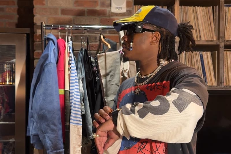 Smino Ipinapasilip ang Green Room Clothing Rack niya