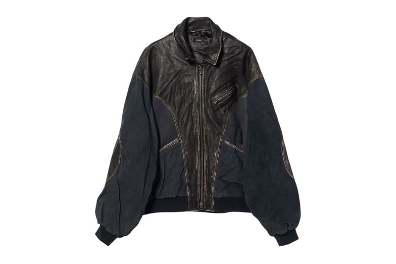 Pinagsama ng BEAMS ang Tatlong Uri ng Leather sa Isang Broken-In na Blouson