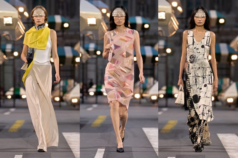 Tinapos ng Louis Vuitton ang PFW Kasama ang Classic Cars at Crystal Fringes