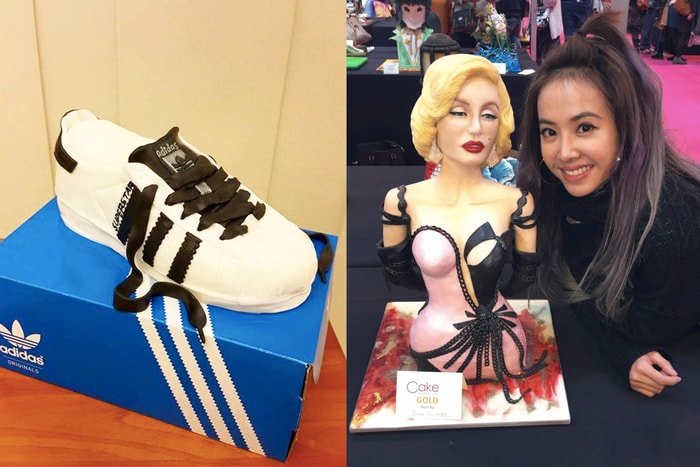 柏金手袋、adidas 波鞋、婚紗...蔡依林「高難度」翻糖蛋糕大集合!
