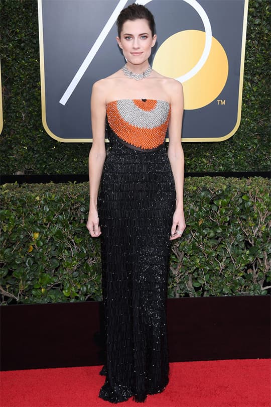 2018 第75 屆金球獎 女星們發起Time's up 運動 以全黑造型現身紅地毯聲援性侵受害者