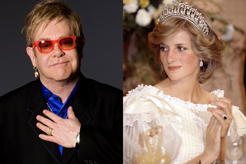 Elton John 認了曾與黛安娜王妃不和她某方面性格蠻極端的 Diana