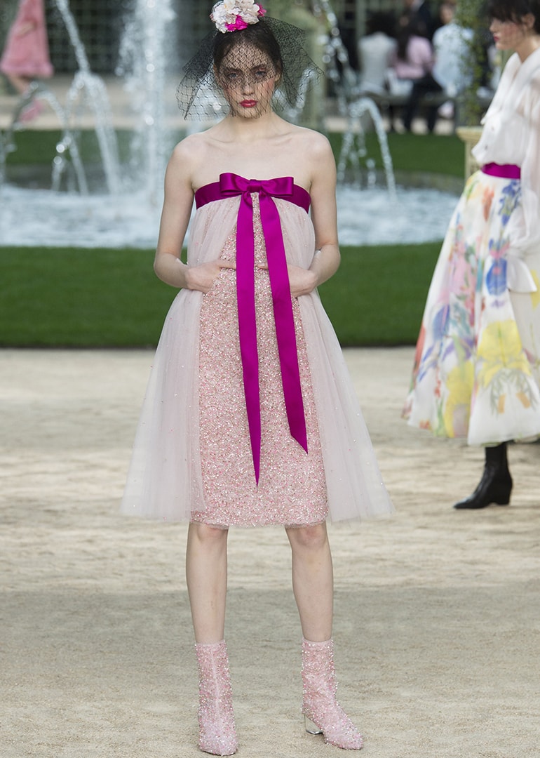 Chanel 2018 春夏高訂系列於巴黎時裝周展出