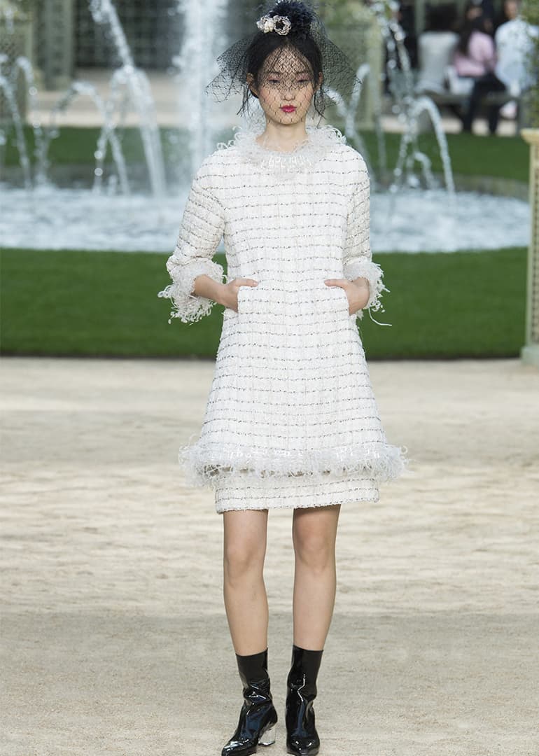 Chanel 2018 春夏高訂系列於巴黎時裝周展出