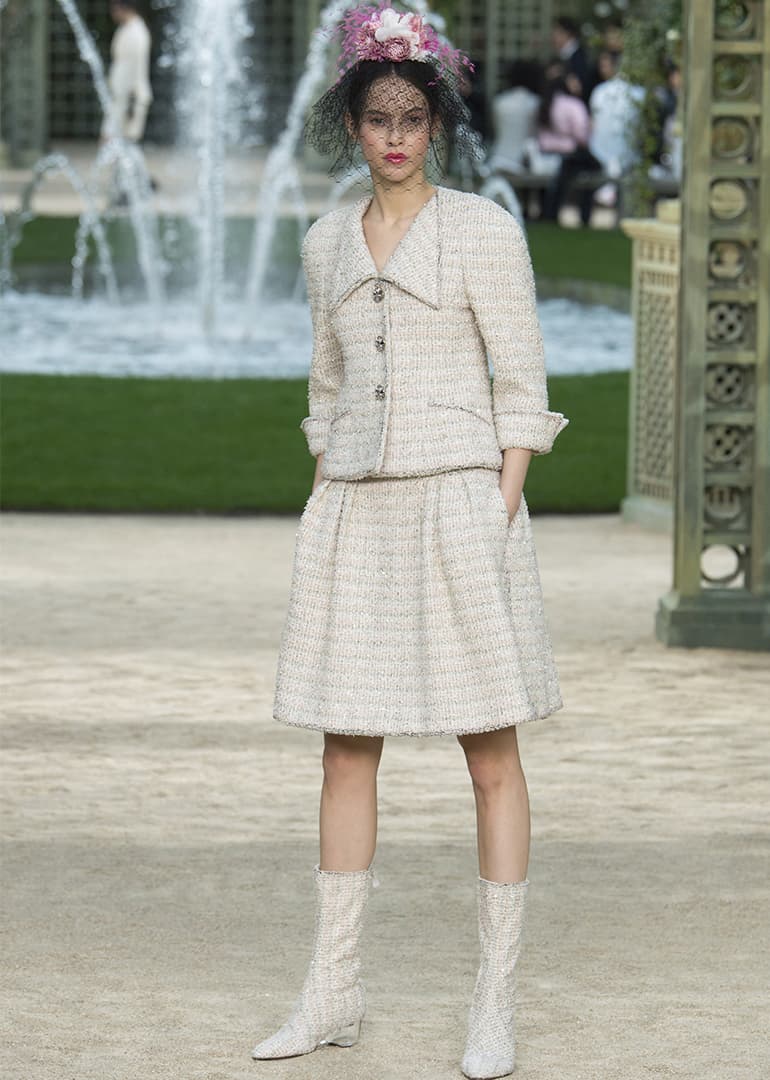 Chanel 2018 春夏高訂系列於巴黎時裝周展出