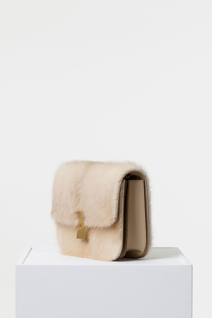 Céline Classic Box 首度推出皮草版