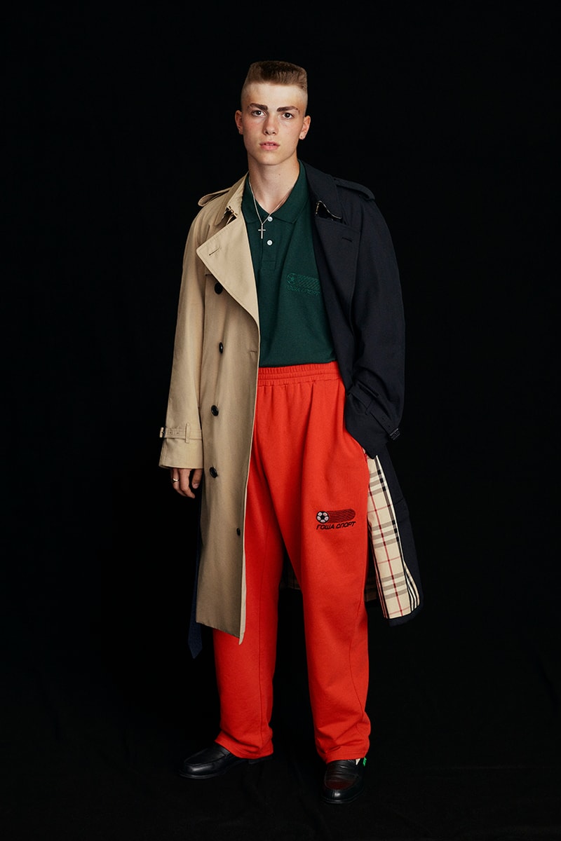 不一樣的英倫風格 Burberry 與 Gosha Rubchinskiy 合作推出聯名系列