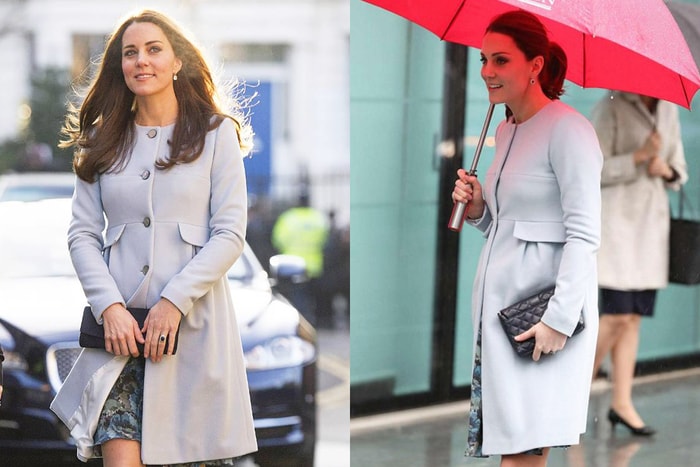 這一套孕婦裝束，再次證明凱特王妃長情又有時尚觸覺！