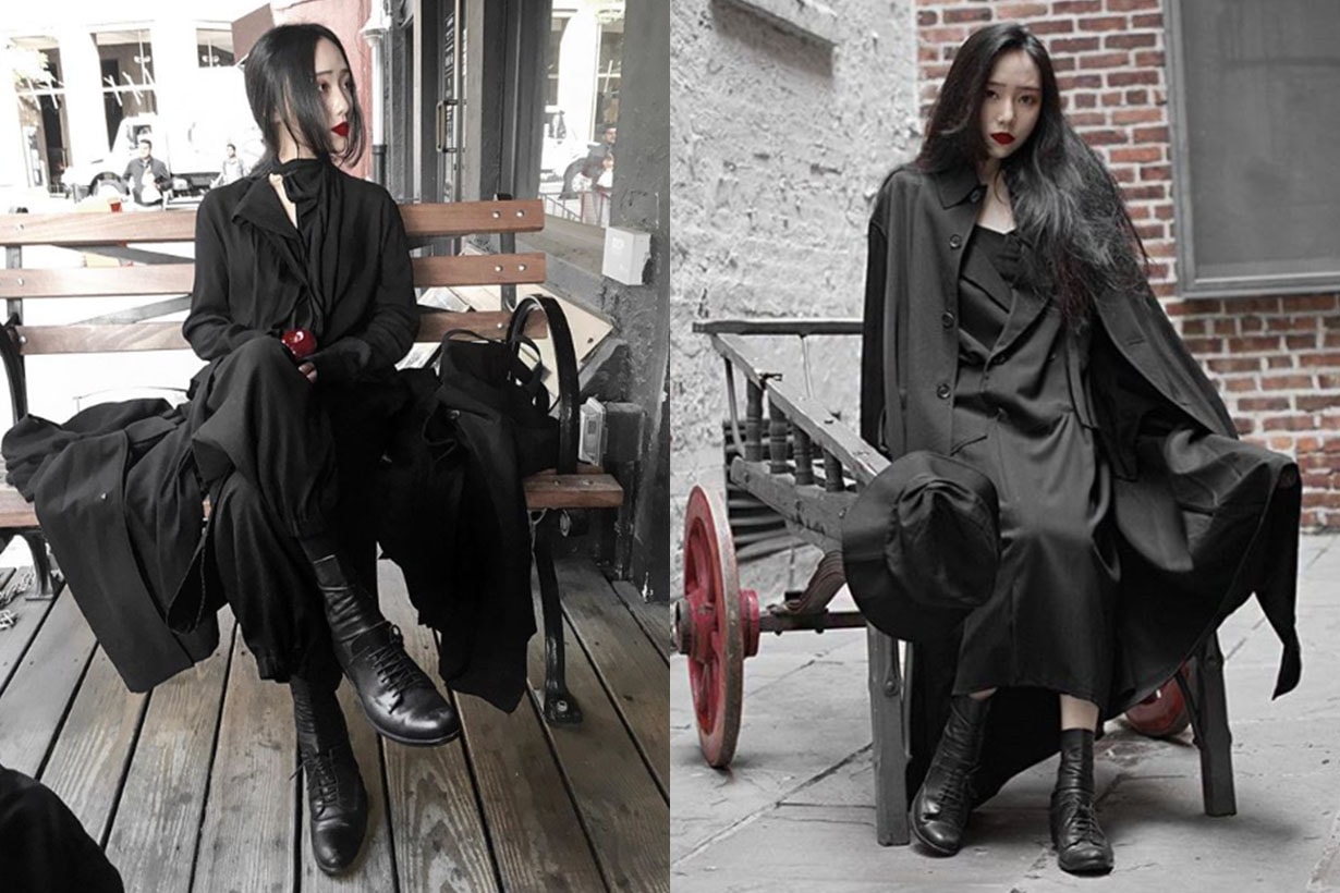 時裝設計師 Kie Hye Lee 黑色裝扮
