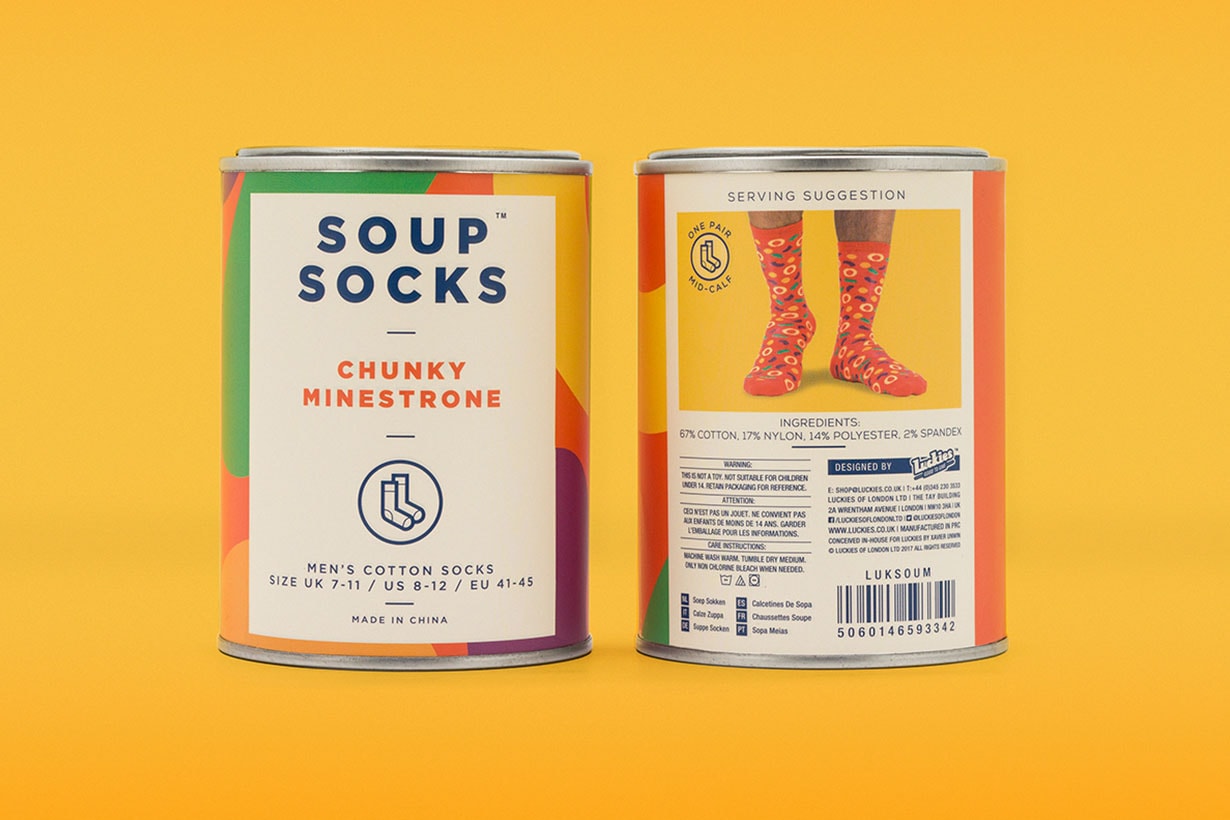 罐頭湯襪子 soup socks