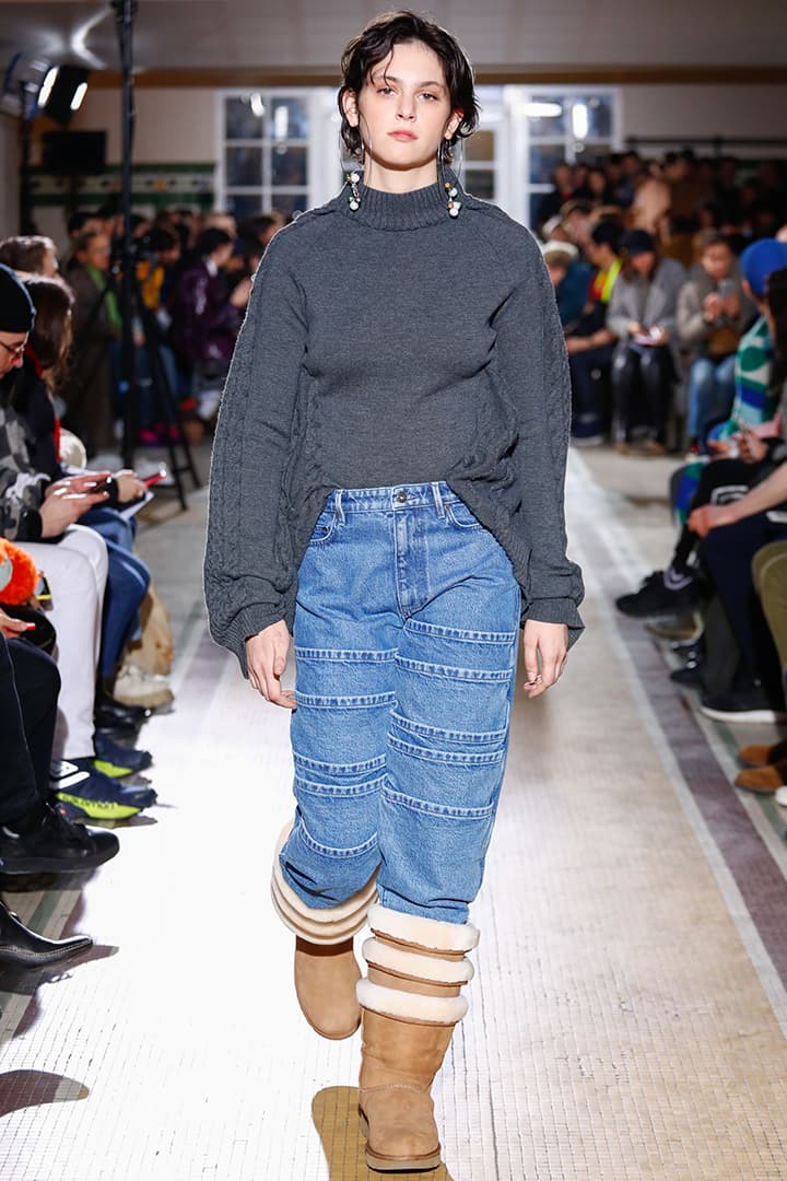 UGG 與 Y/Porject 巴黎 2018 秋冬時裝週合作推出男女裝秋冬 Thigh-High Uggs