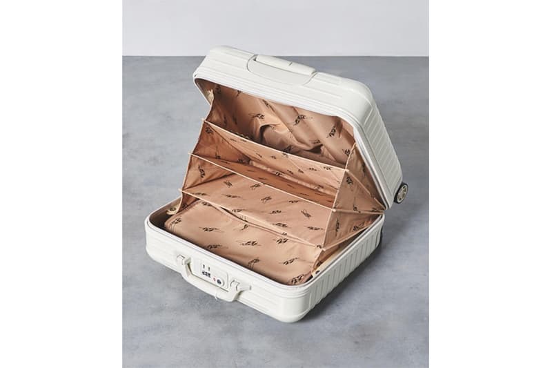 UNITED ARROWS 獨家推出全白 RIMOWA 行李箱
