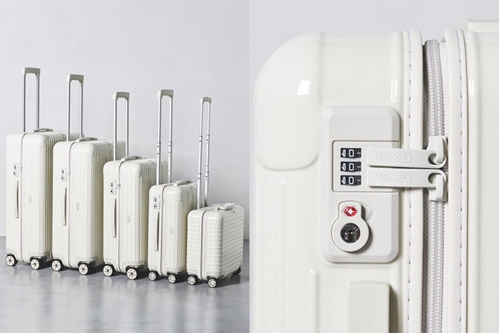看著也心動!UNITED ARROWS 獨家推出全白 RIMOWA 行李箱!