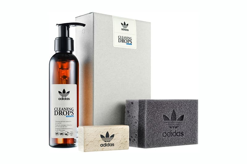 Adidas 推出首個自家 Shoe Care 系列 包括清潔液 防水噴霧 麖皮保養液 皮革清潔護理膏及除臭殺菌噴霧