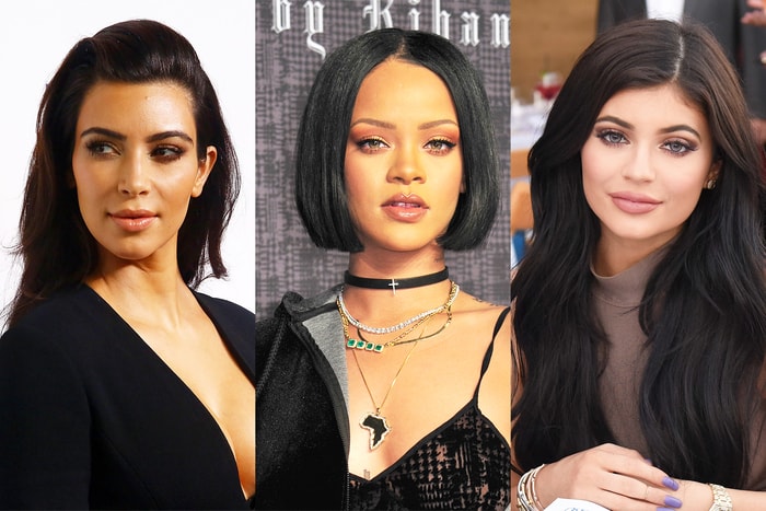 Rihanna、Kylie、Kim 的對決!哪一個明星美妝品牌在 2017 年表現最佳?
