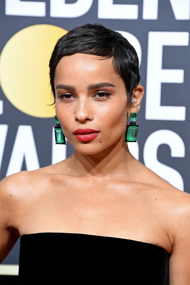 金球獎女星一律選擇以黑禮服上場  妝容髮型方面又如何突出搶鏡呢