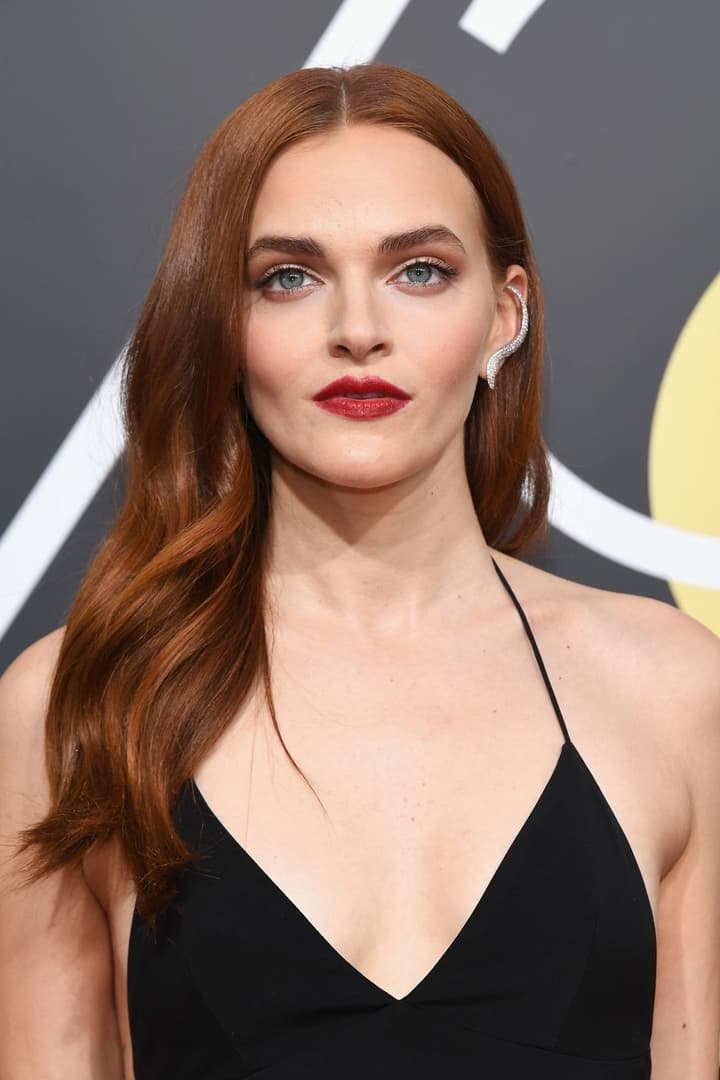 金球獎女星一律選擇以黑禮服上場  妝容髮型方面又如何突出搶鏡呢