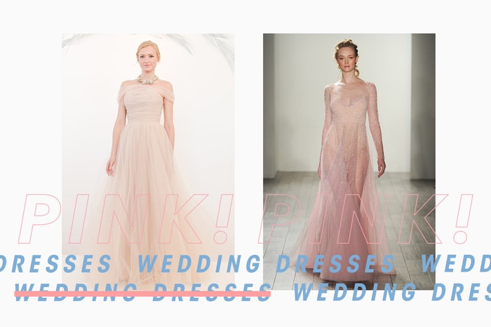 婚紗真的沒有規定是白色的，粉紅色可以讓你看起來更仙氣十足！