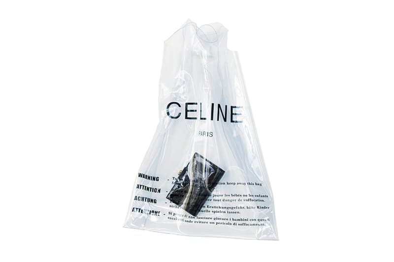 Celine 2018 夏季透明膠袋銀包套裝絕對 Phoebe Philo 的玩味之作