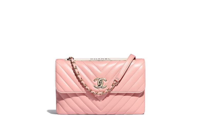 Chanel 2018 早春粉色手袋系列