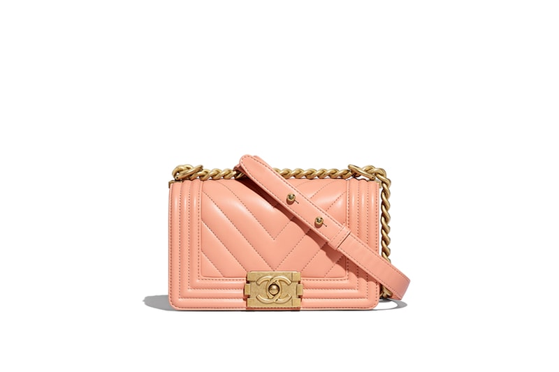 Chanel 2018 早春粉色手袋系列