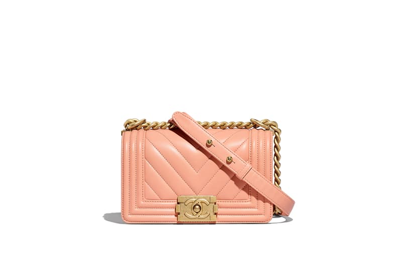 Chanel 2018 早春粉色手袋系列