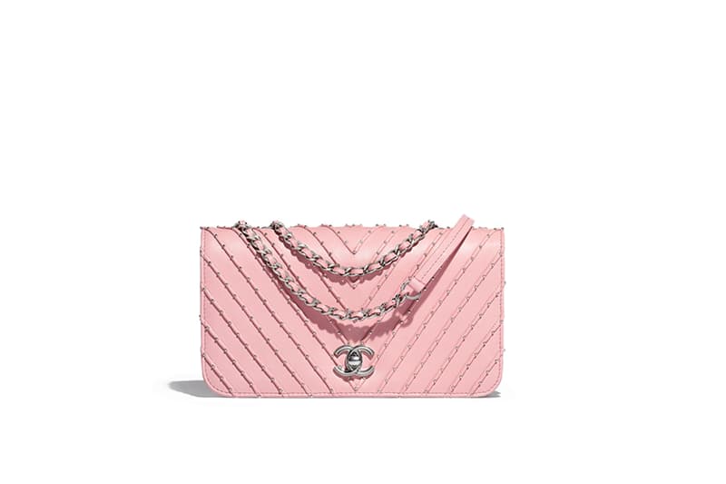 Chanel 2018 早春粉色手袋系列
