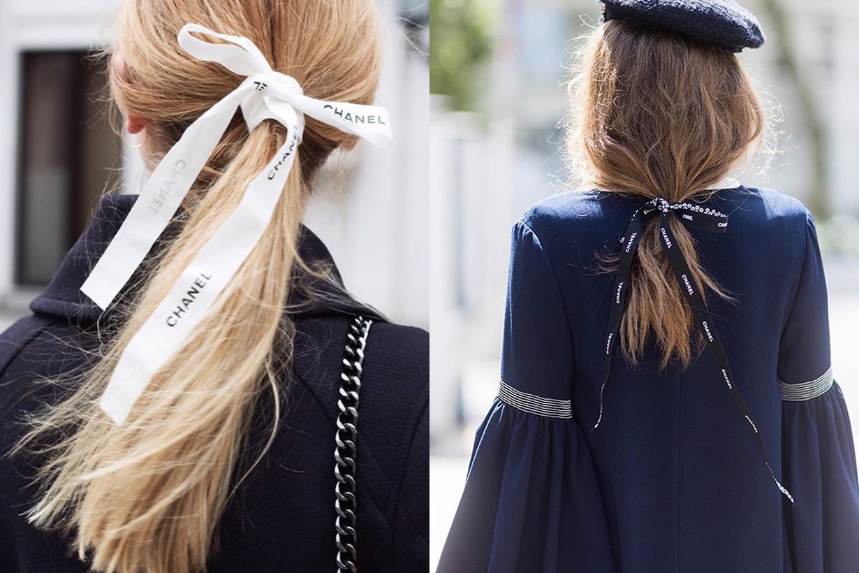 Instagram 掀起了最新的髮飾潮流  竟然是來自 Chanel 的包裝