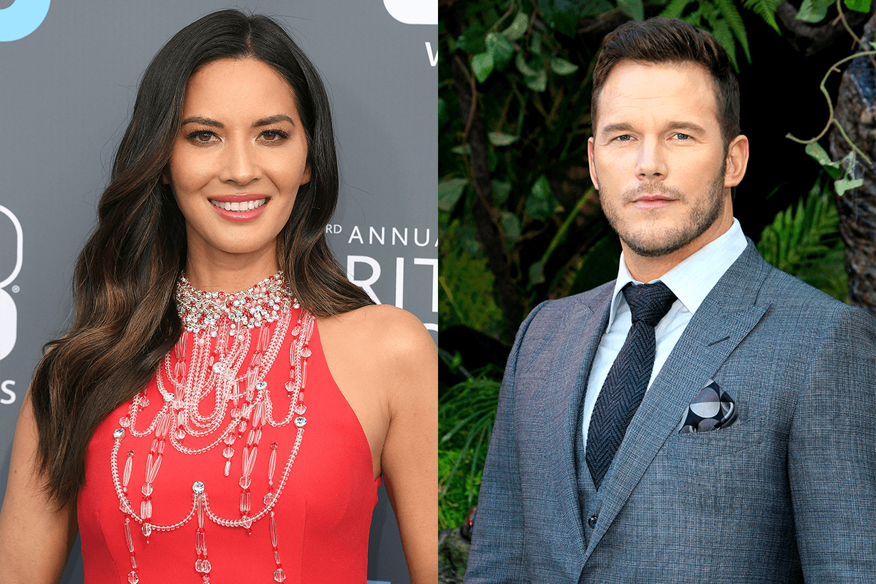 Chris pratt and Olivia Munn