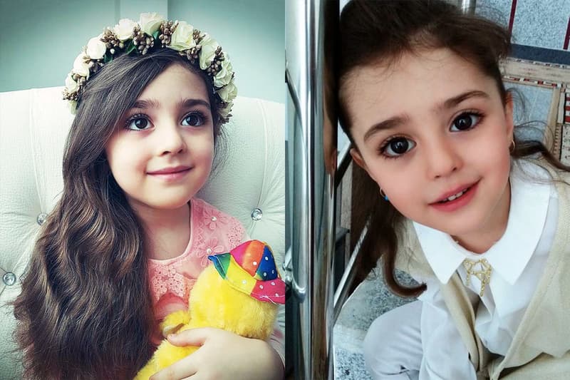 全世界最美麗的女孩 8 歲女童 Mahdis 太美被跟蹤,爸爸辭職當保鏢