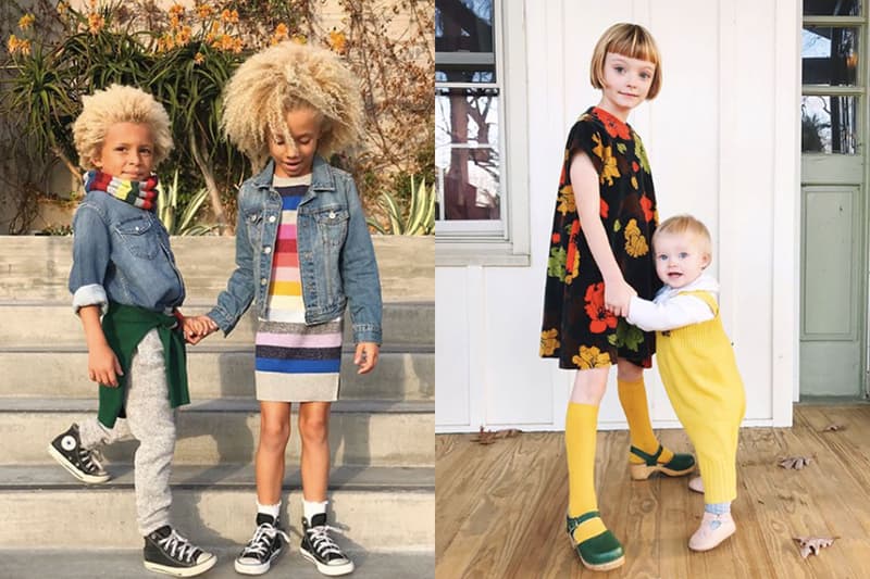 幼齡時尚新星的 Instagram Olive Winter Ora Winter Stella & Blaise