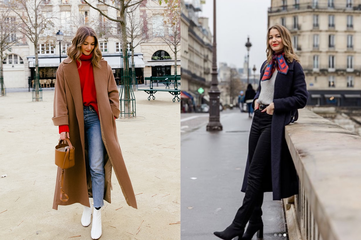 這位長居巴黎的女生 告知你怎樣以簡單方式穿搭大衣