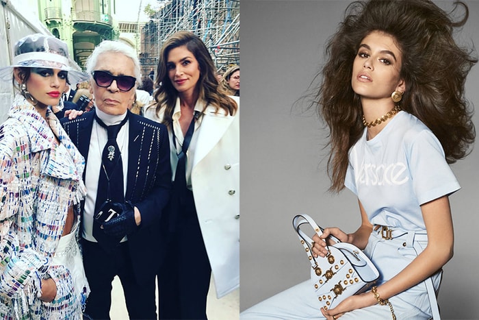 深得老佛爺歡心！只有 16 歲的 Kaia Gerber 將與 Karl Lagerfeld 推出聯乘系列！