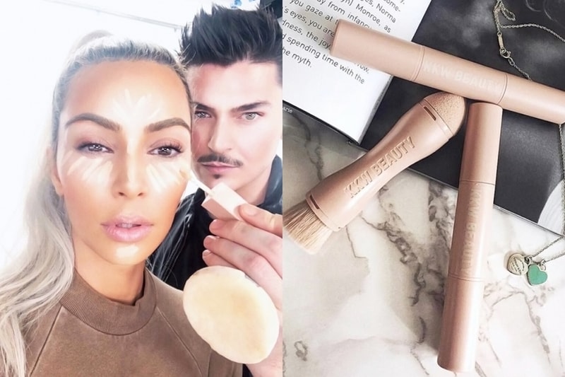 追著 Kylie Jenner 跑  Kim Kardashian 上載自拍短片  宣佈將要推出新遮瑕膏