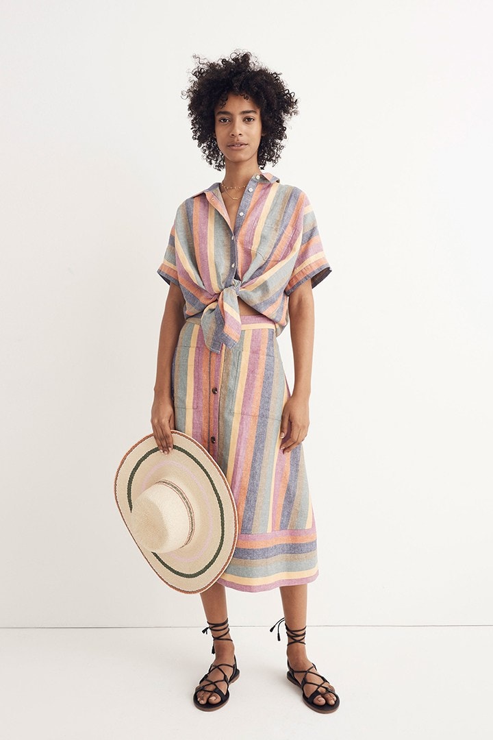 Madewell 2018 春季系列造型目錄層次穿搭