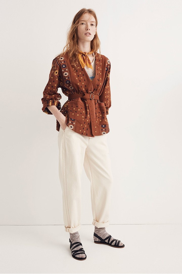 Madewell 2018 春季系列造型目錄層次穿搭