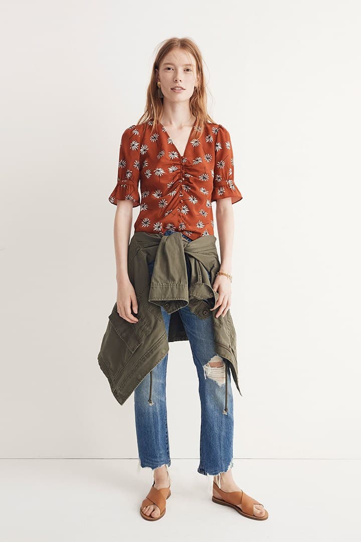 Madewell 2018 春季系列造型目錄層次穿搭