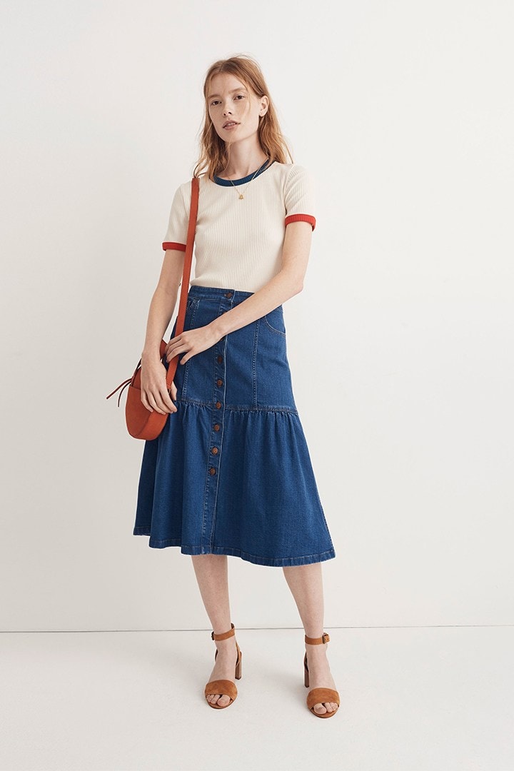 Madewell 2018 春季系列造型目錄層次穿搭