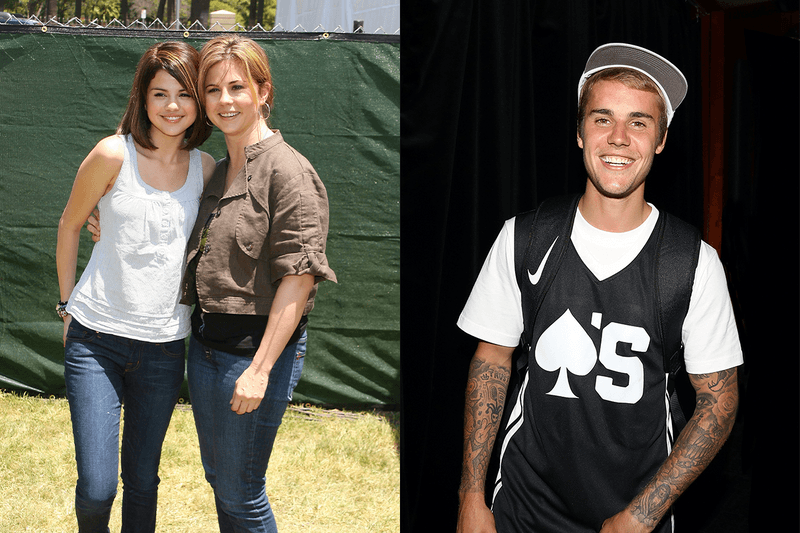 mandy teefey and selena gomez and justin